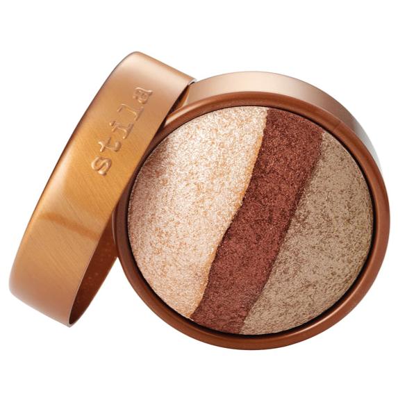 Stila Baked Eyeshadow Trio Champagne Glow