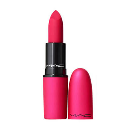 MAC Powder Kiss Lipstick Pink And You'll Miss It