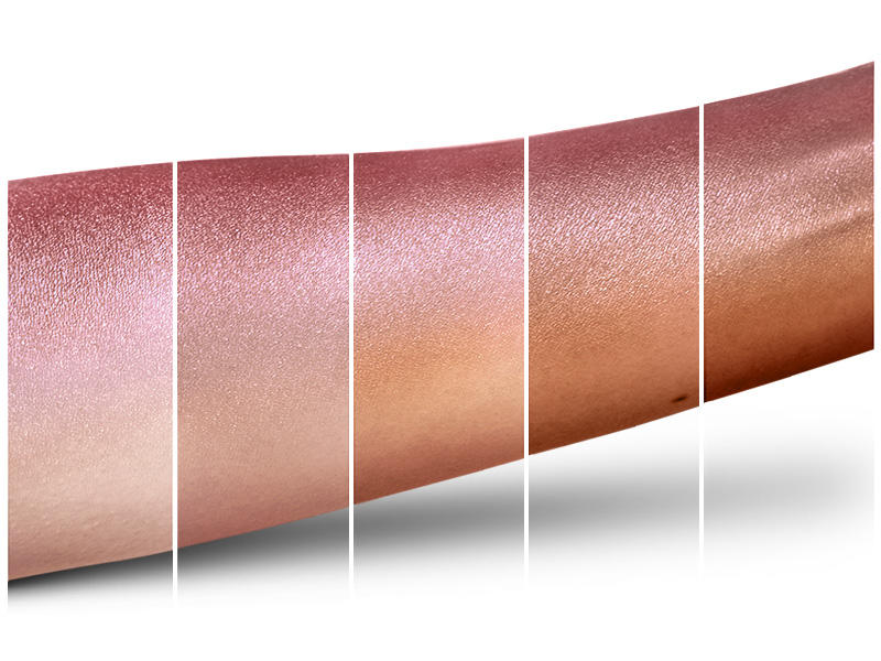 MAC Crushed Metallic Pigment Set Strawberry Patch #8