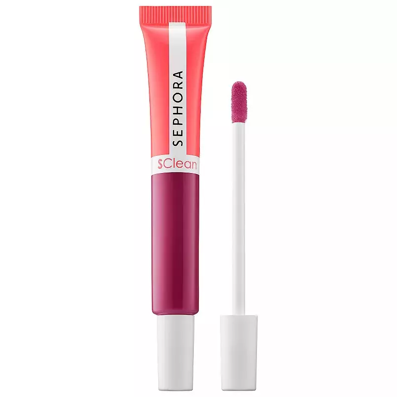 Sephora Clean Glossy Lip Oil Raspberry 07 | Glambot.com - Best deals on ...