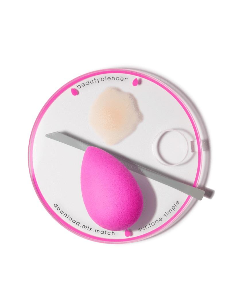 Beautyblender Sur.face Simple Transparent Mixing Palette & Wand #0