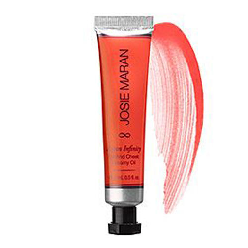 Josie Maran Lip and Cheek Creamy Oil Timeless Coral Mini 0.16 oz