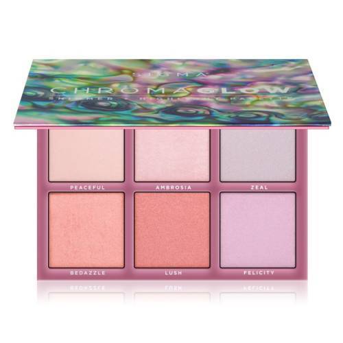 Sigma Beauty Chroma Glow Shimmer Highlight Palette