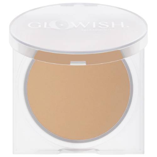 Huda Beauty GloWish Lightweight Blurring Pressed Powder Fair Light 02