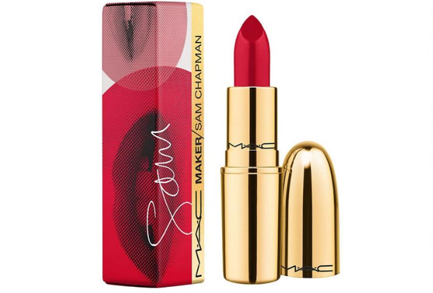 MAC Amplified Creme Lipstick Sam Chapman Limited Ed.