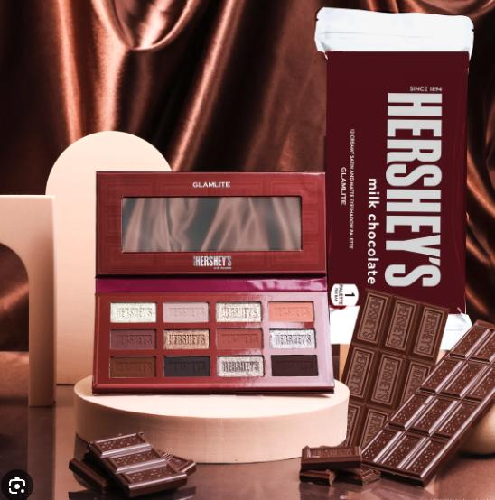 glamlite hershey's milk chocolate palette