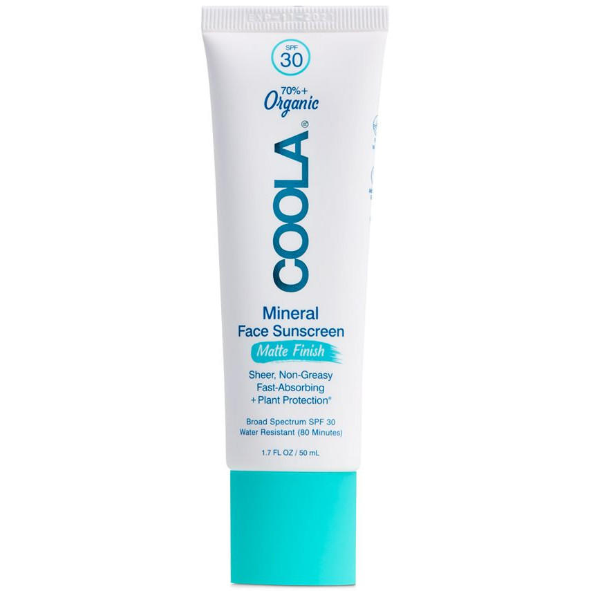 COOLA Mineral Face Organic Matte Untinted Sunscreen SPF 30