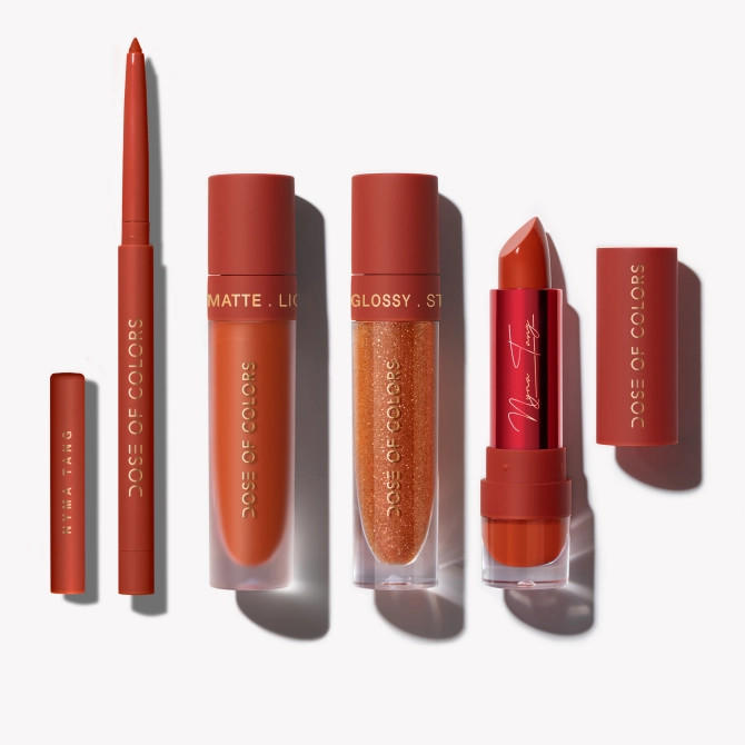 Dose Of Colors x Nyma Tang Coral Lip Set
