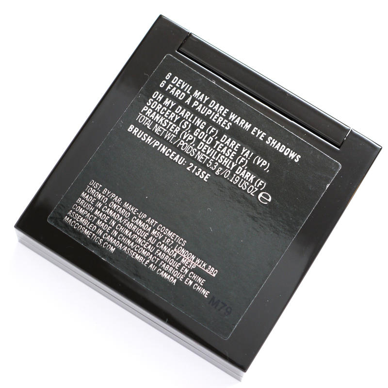 MAC Eye Palette Devil May Care Magic, Mirth and Mischief Collection #2