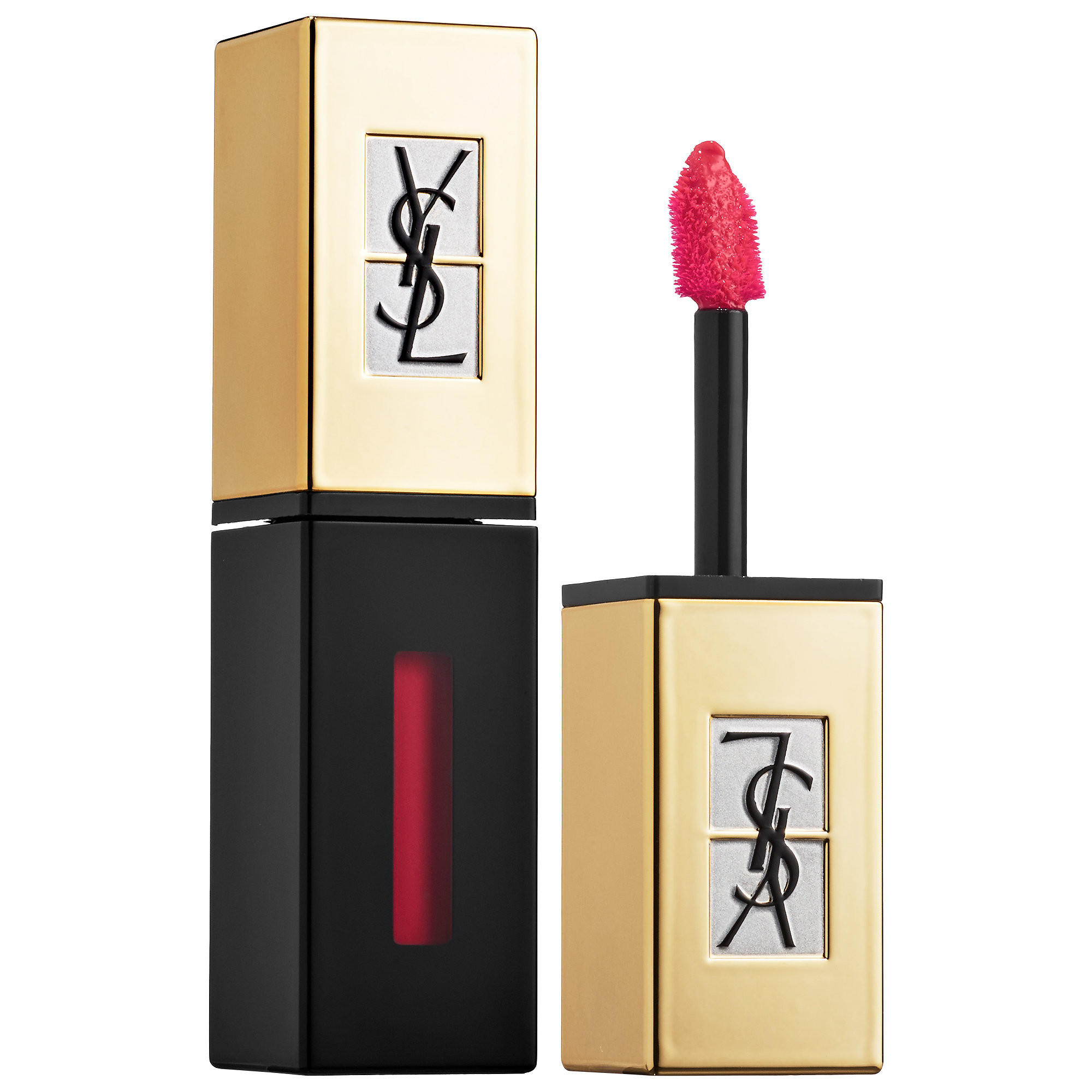 YSL Glossy Stain Lip Color Misty Pink 206