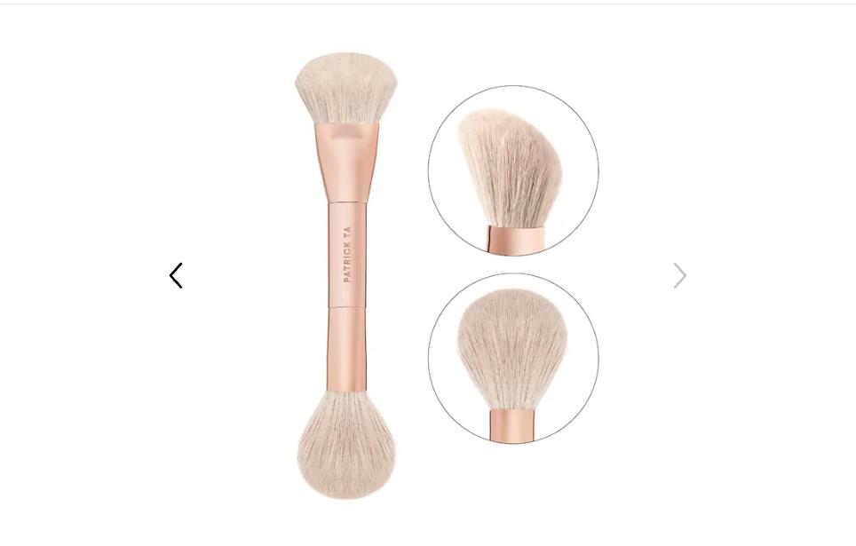 PATRICK TA Dual Ended Blush Brush Face 3 #1