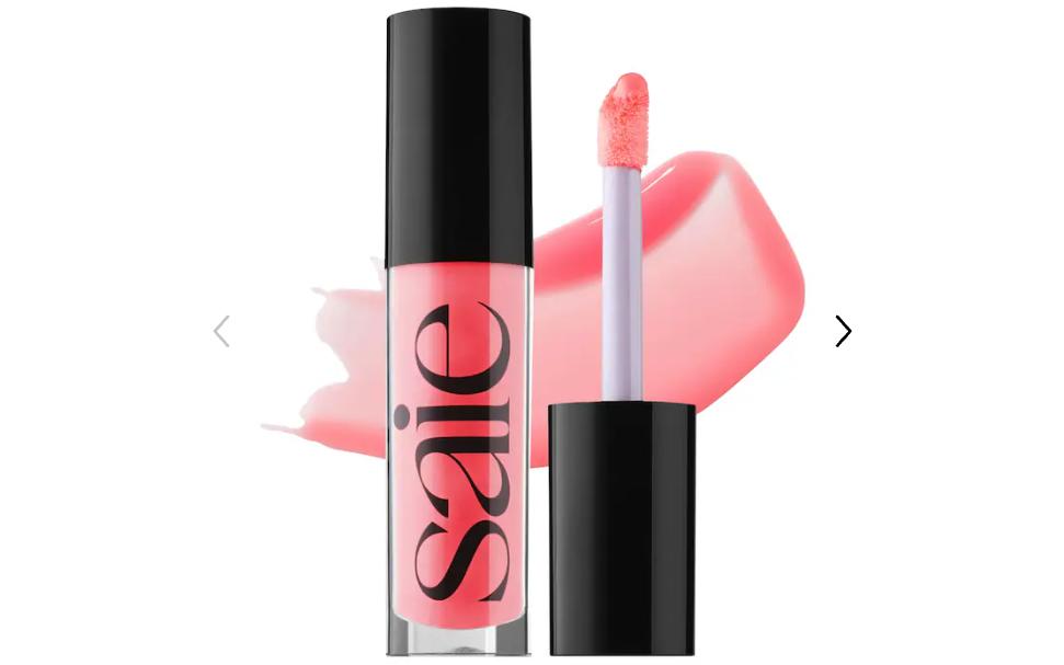 Saie Beauty High-Shine Hydrating Lip Gloss Oil Bounce