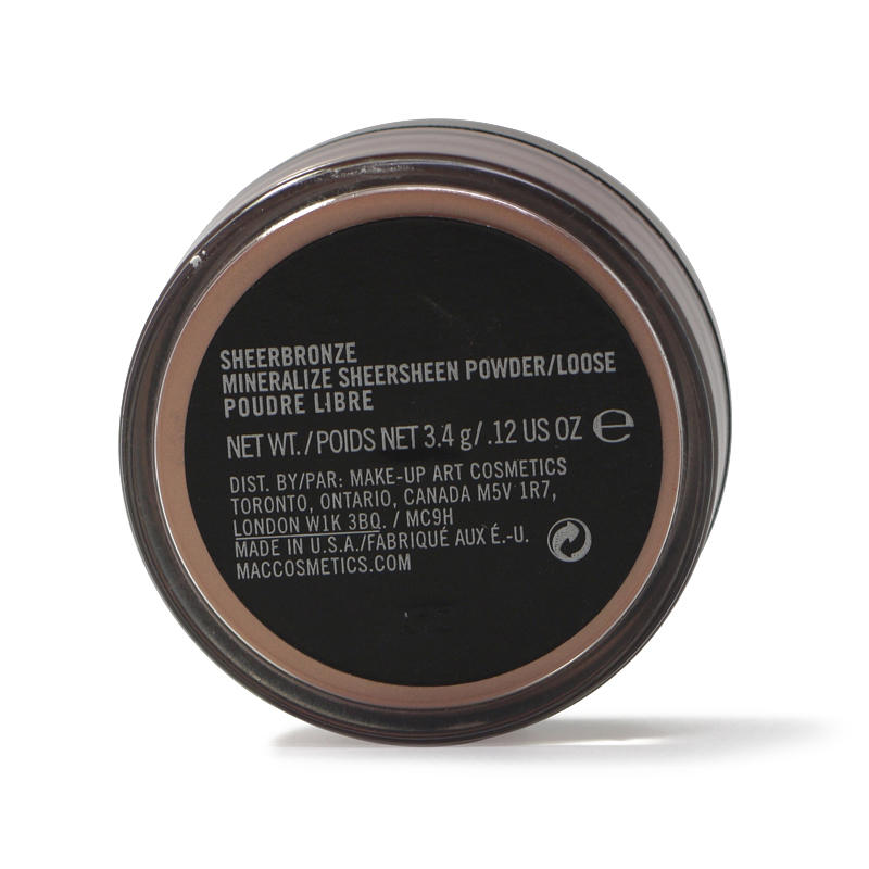 MAC Mineralize Sheersheen Loose Powder Sheerbronze #3