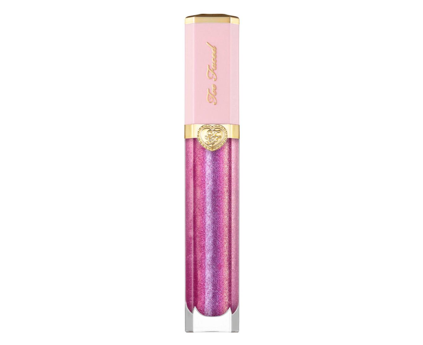 Too Faced High-Shine Sparkling Lip Gloss 401k (fuchsia)