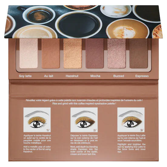 Sephora #Eyestories Eyeshadow Palette Caffeine, Please!