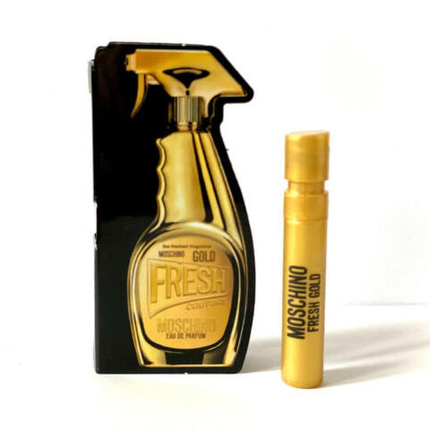 Moschino Gold Fresh Couture Perfume Vial