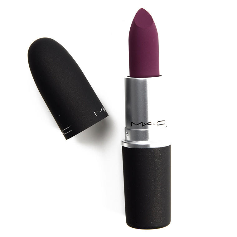 MAC Powder Kiss Lipstick P For Potent