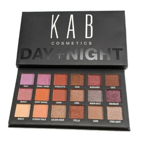 KAB Cosmetics Day and Night Eyeshadow Palette