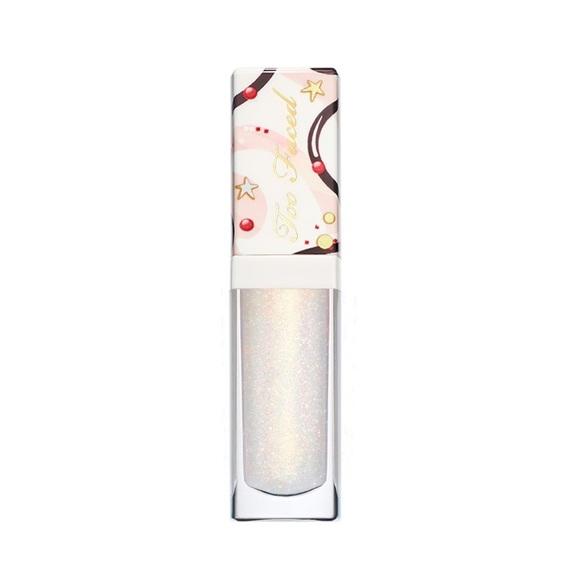 Too Faced High Shine Sparkling Lip Gloss Peppermint Bark Mini