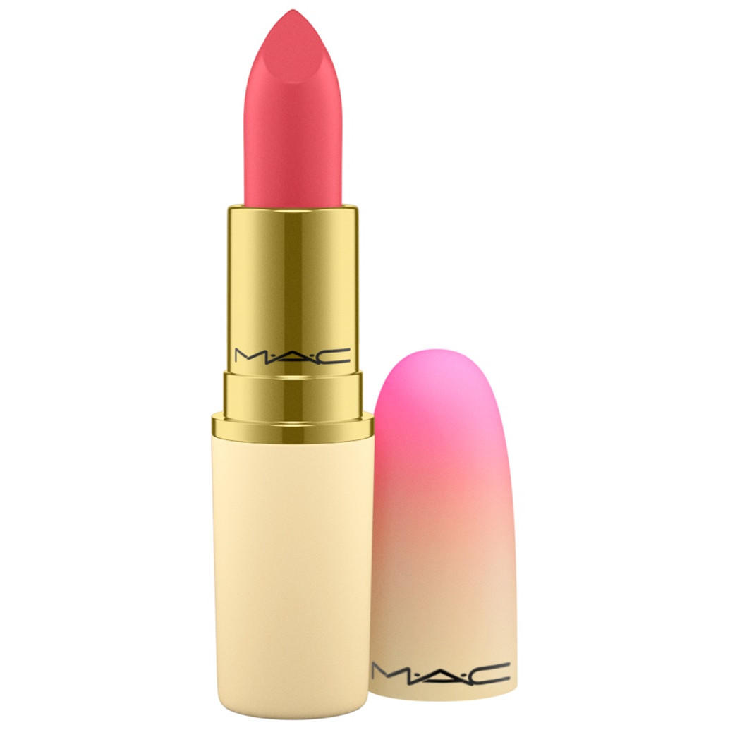 mac peachy new year lipstick