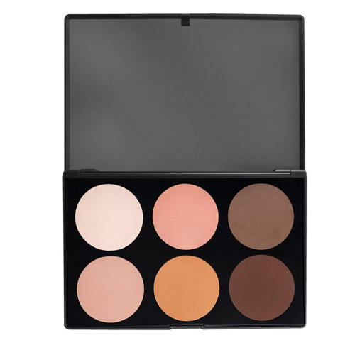 Morphe 6 Color Pressed Powder And Contour Palette 06F