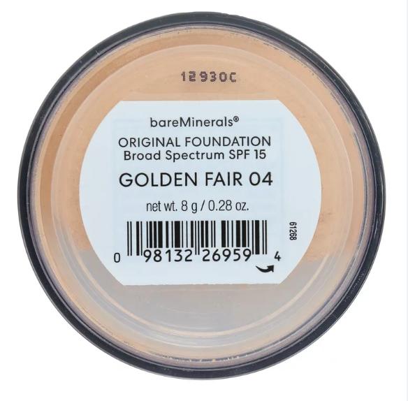 bareMinerals Original Foundation SPF 15 Golden Fair 8g #1