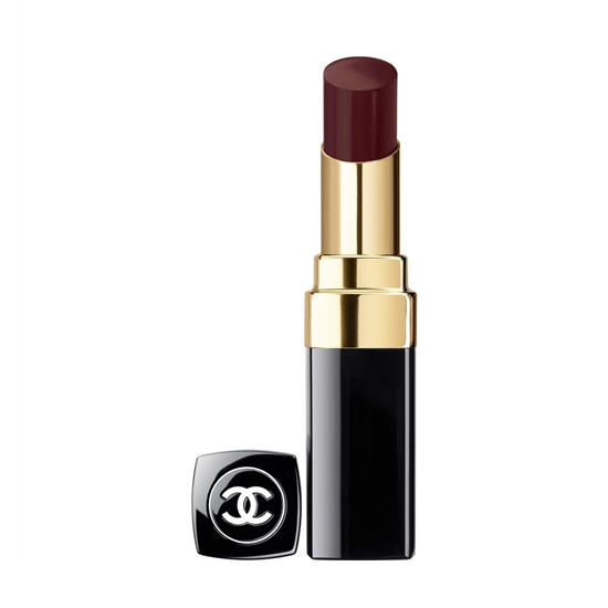 Chanel Rouge Coco Shine Lipstick Noir Moderne 128