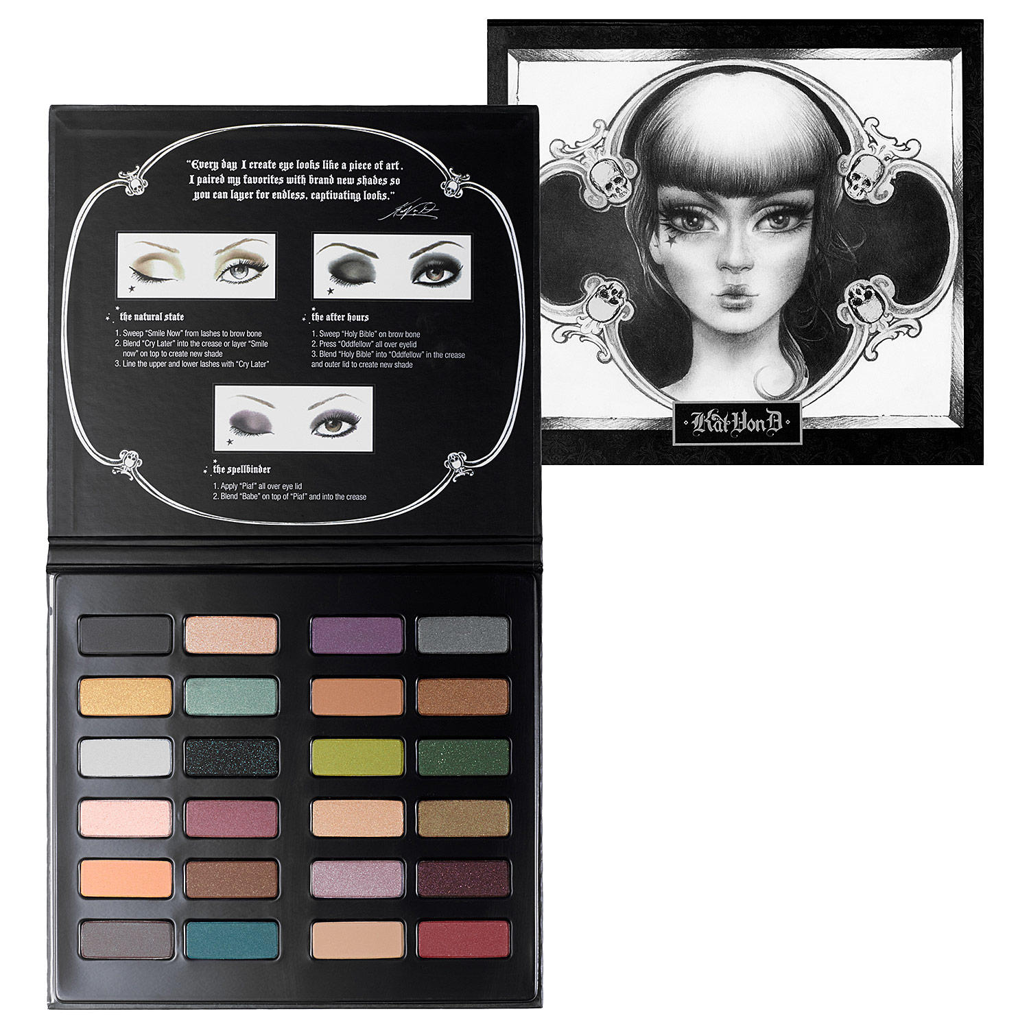 Kat Von D Spellbinding Eyeshadow Book Palette