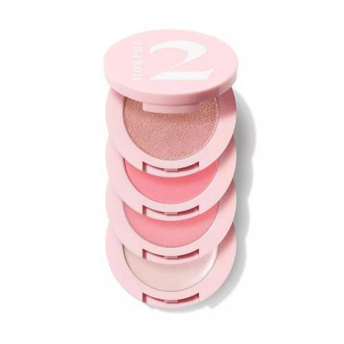 Morphe 2 Quad Goals Multi-Palette Cosmetic Set Pink Please