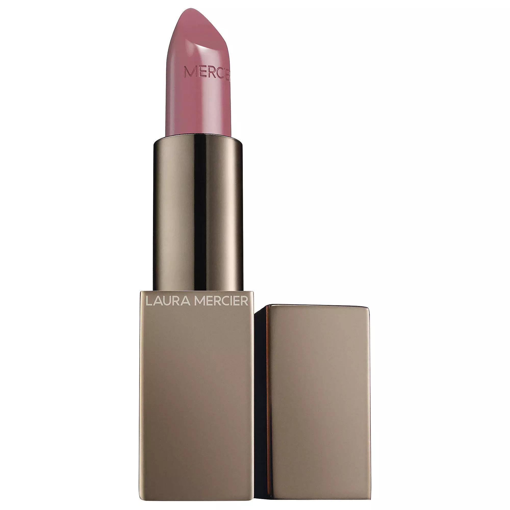 Laura Mercier Rouge Essentiel Silky Creme Lipstick A La Rose Mini