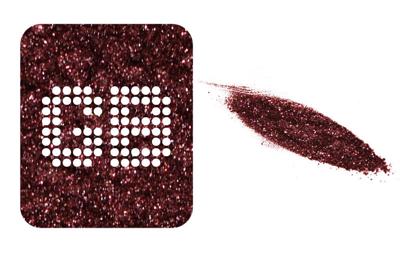 MAC Reflects Glitter Tub Reflects Blackened Red #4