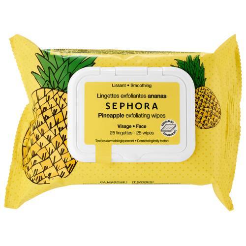 Sephora Exfoliating Wipes Pineapple