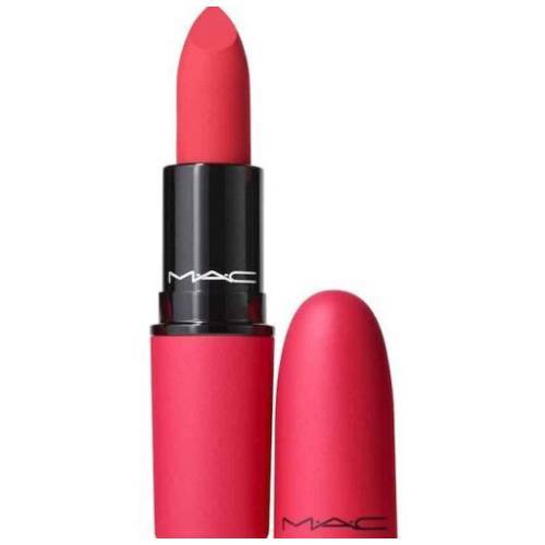 MAC Powder Kiss Lipstick Hardcoral