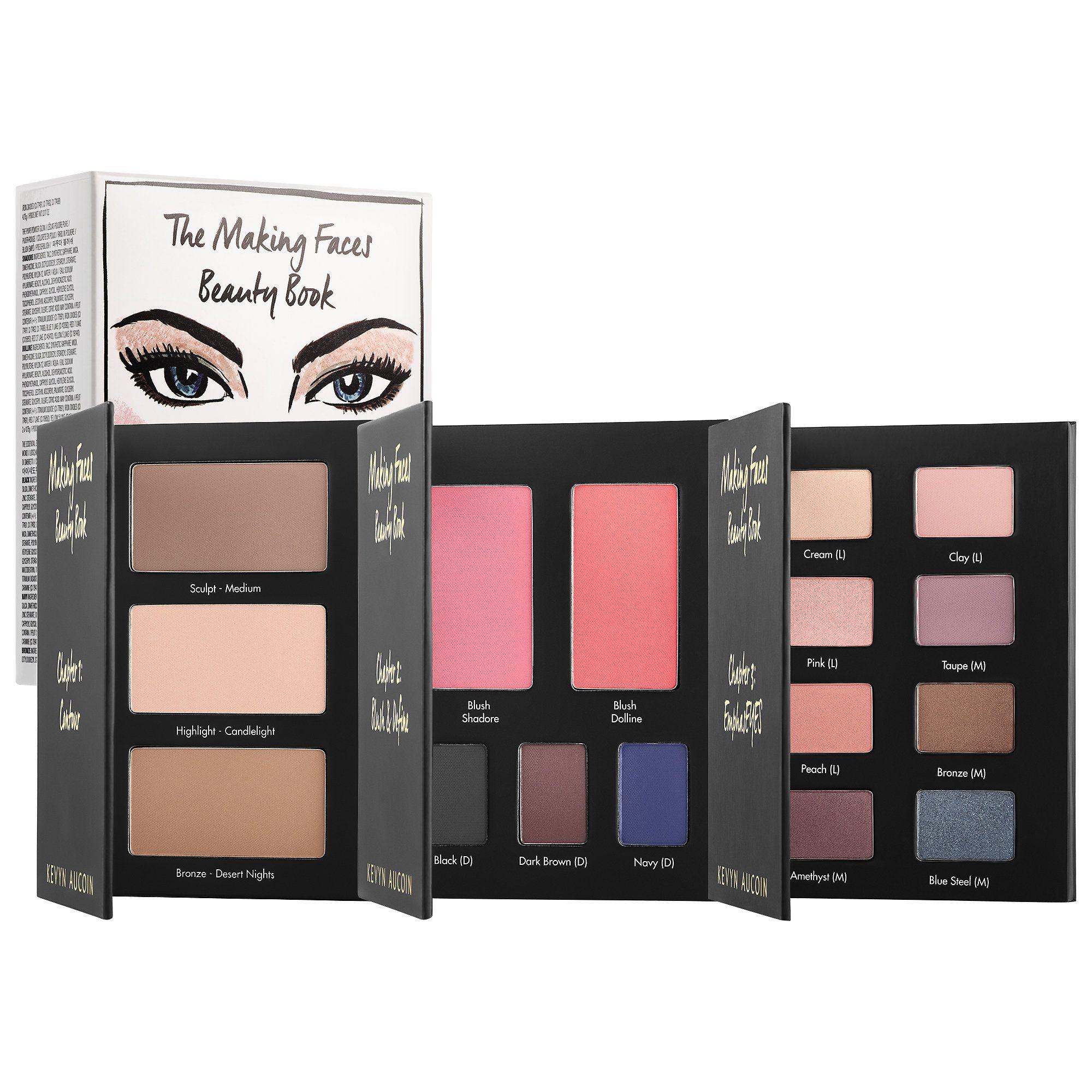 Kevyn Aucoin The Making Faces Beauty Book Set Collection