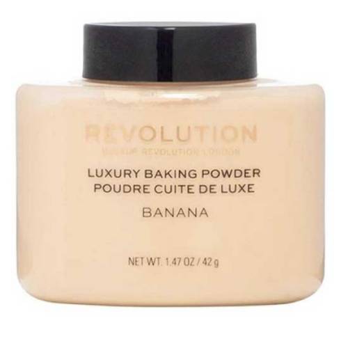 Makeup Revolution London Luxury Baking Loose Powder Foundation Banana