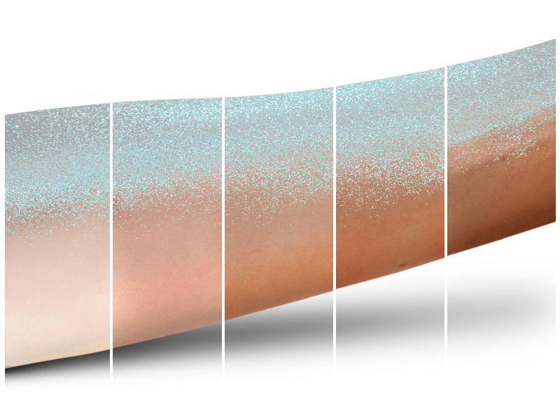 MAC Glitter Reflects Vial Transparent Teal #4