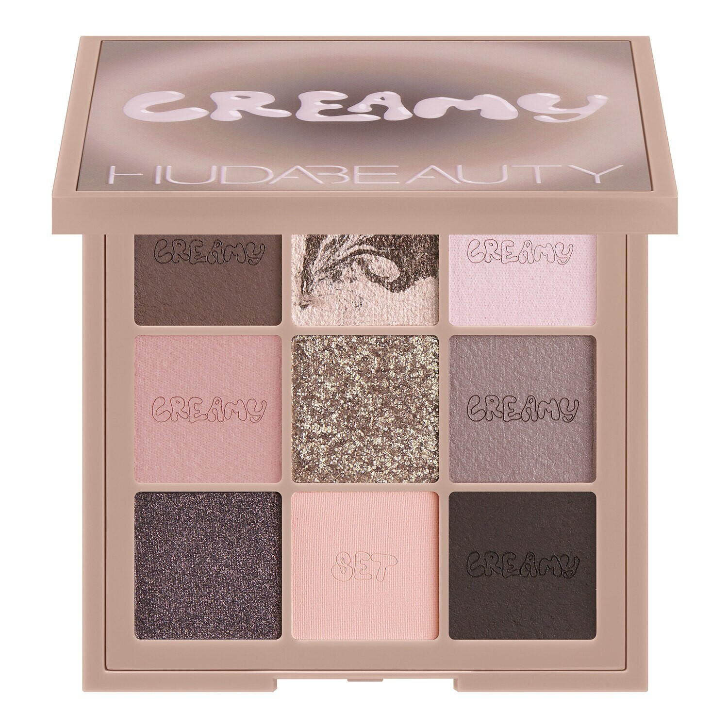 Huda Beauty Creamy Obsessions Eyeshadow Palette Greige