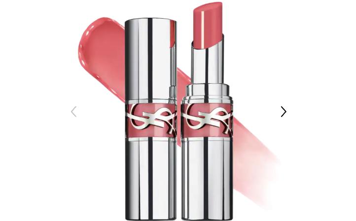 YSL Loveshine Lip Oil Stick Nude Lavalliere 44 Travel-Sized