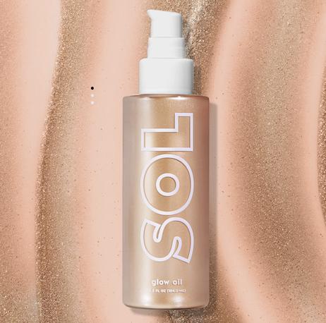 Colourpop SOL Body Glow Oil Rose