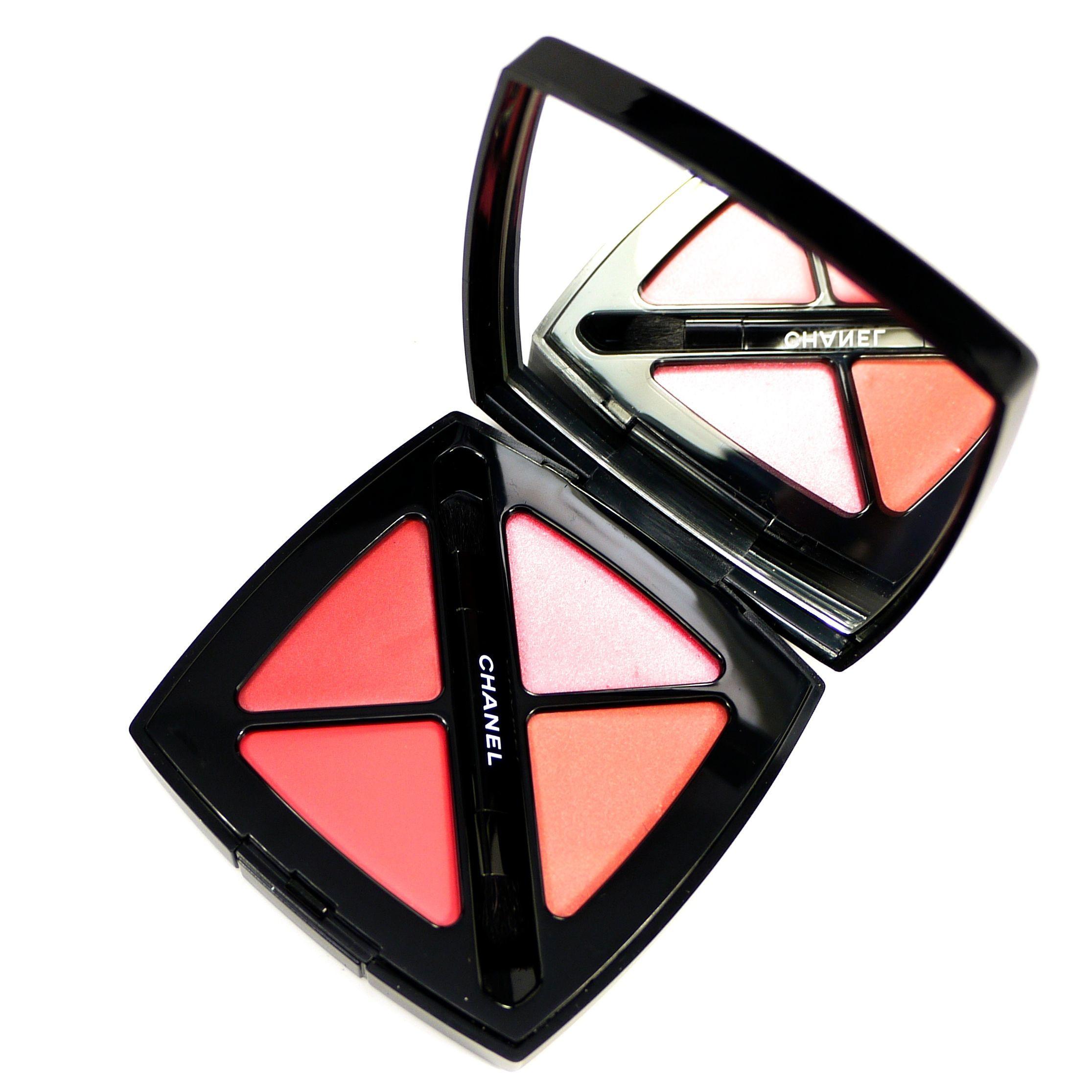 Chanel Quator Levres De Chanel Satin And Shine Lip Palette Les Roses 10 #2