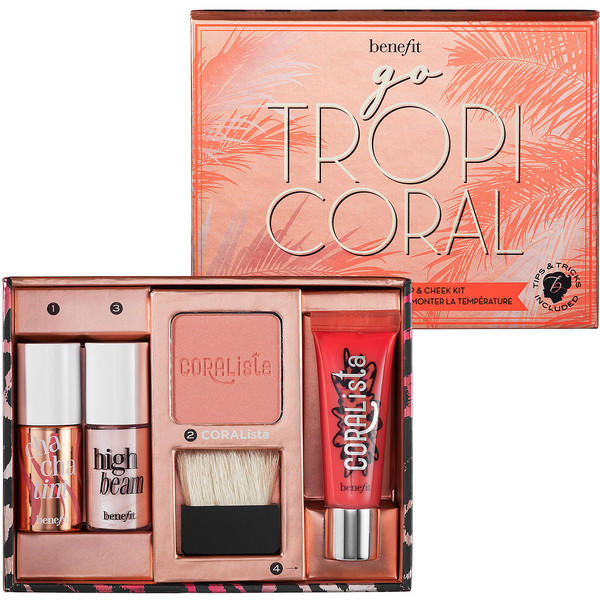 Benefit Go TropiCORAL Eye Face & Lip Kit