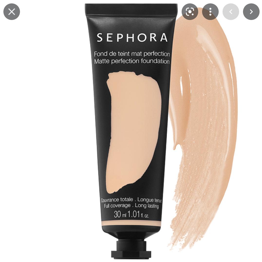 Sephora Matte Perfection Full Coverage Foundation Warm Natural 17