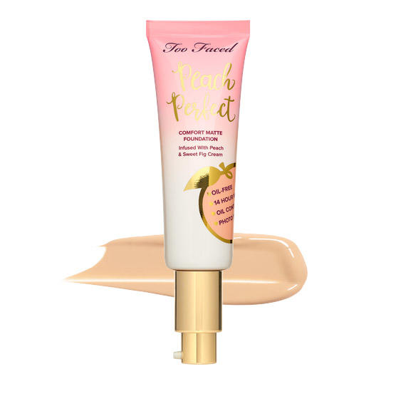 Too Faced Peach Perfect Comfort Matte Foundation Swan