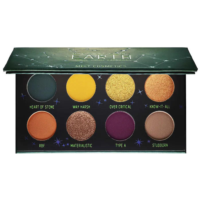 Melt Cosmetics Bad Side Zodiac Eyeshadow Palette Earth