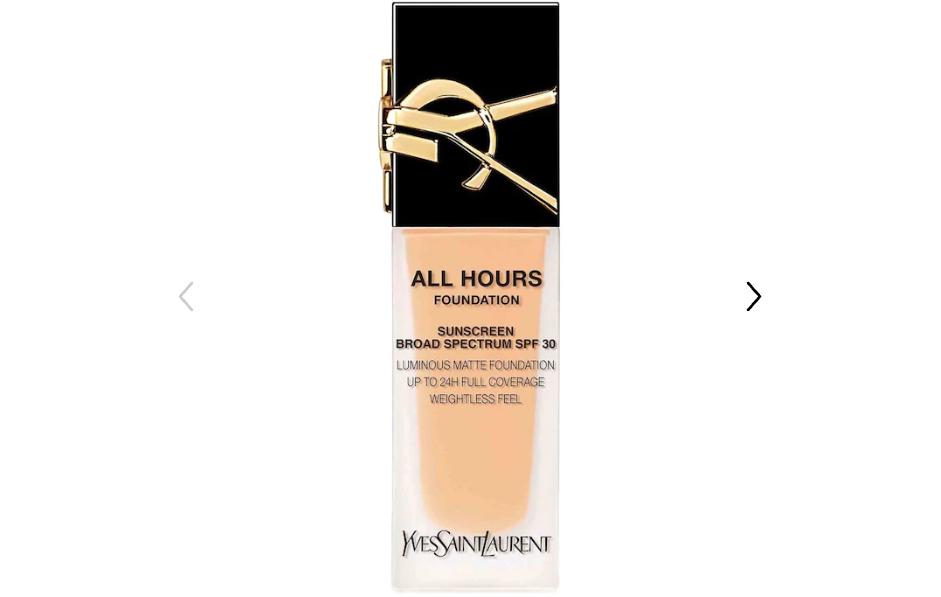 YSL All Hours Luminous Natural Matte Foundation LW 7