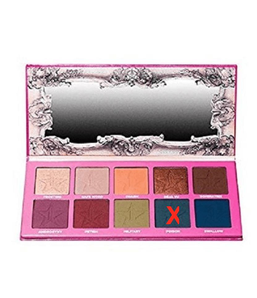 Jeffree Star Eyeshadow Palette Androgyny (without poison)