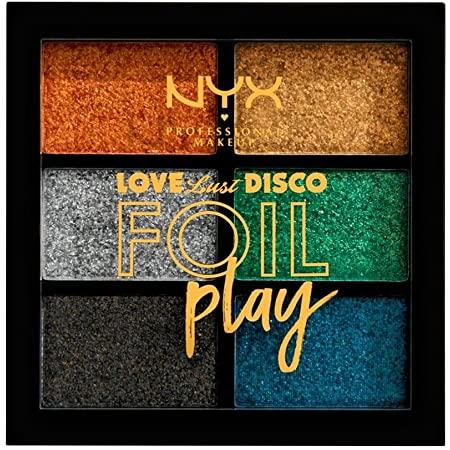 NYX Love Lust Disco Foil Play Eye Palette Let's Groove #0