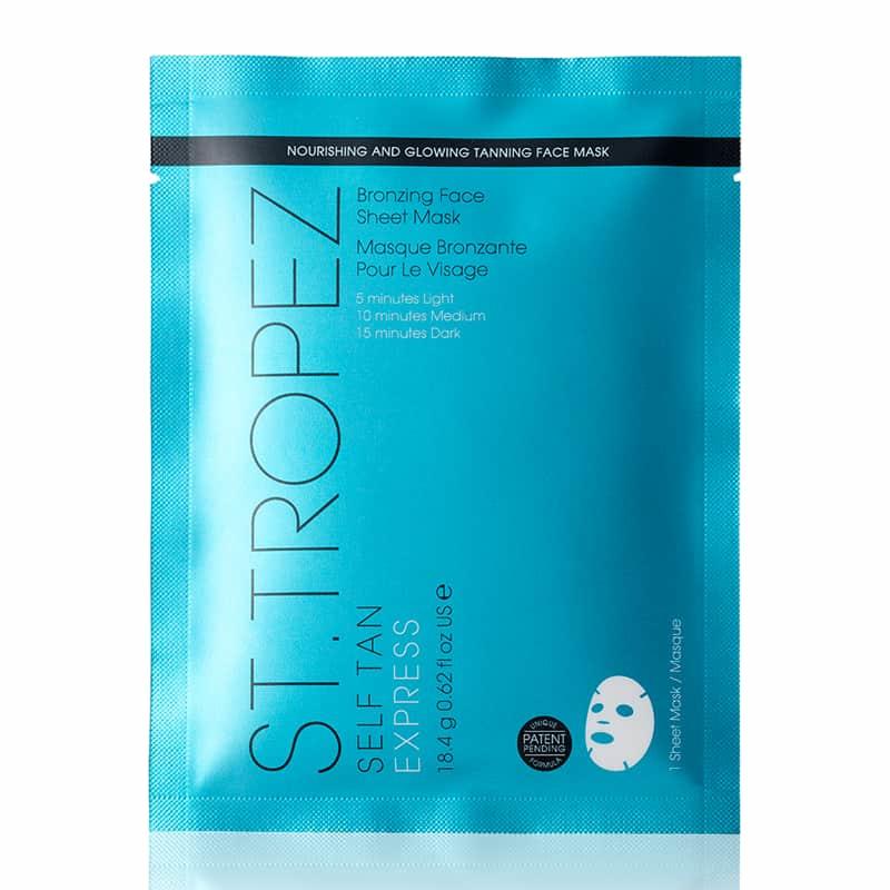 St. Tropez Express Bronzing Face Sheet Mask