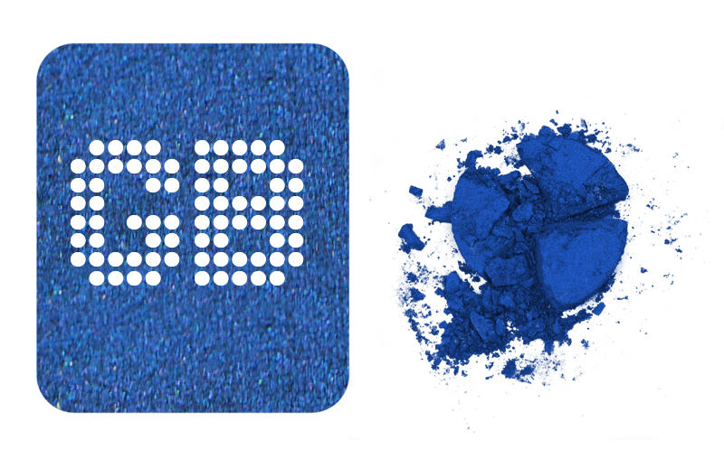 MAC  Eyeshadow Blue Flame #4