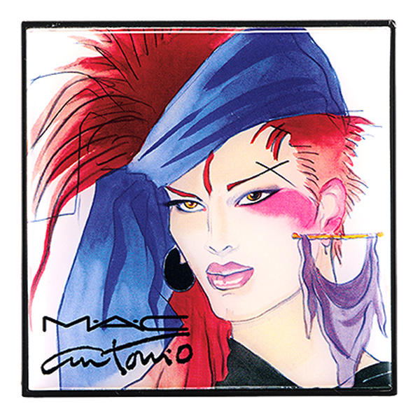 MAC Eyeshadow Palette 6 Eyes Antonio Lopez Collection Teal #1